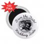 Set of 100 PHOTO Custom Save The Date Wedding ROUND MAGNETS 2.25 INCH kjsweddingshop