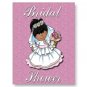 African American Set of 10 Bridal Shower Invitations POSTCARDS kjsweddingshop