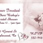Beautiful Bride Personalized Bridal Shower Party Invitations 4x6 inch Postcards Pack of 10 kjswed