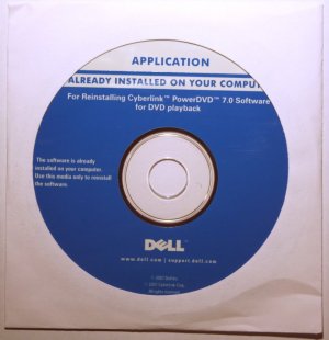 DELL Cyberlink PowerDVD 7.0 Software