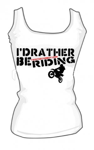 I'd rather be riding -- Small