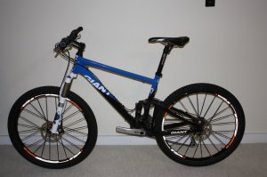 2009 Giant Anthem X2 Medium W/ Mavic SLRs 2950