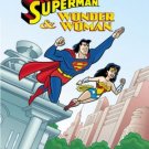 Personalized Superman and Wonder Woman Book TM & © DC Comics