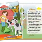 A Day at the Farm Personalized Childrens books! Hardback! Laser Printed!