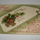 Hard Times Christmas Postcard printed in Germany lot  c26