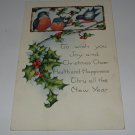 Bluebirds Christmas Postcard lot  c38