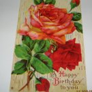 Rose Birthday Postcard B-1