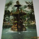 Fountain Franklin Park Milwaukee,Wis postcard W22