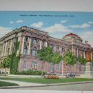 Public Library and Museum,Milwaukee,Wis postcard W24