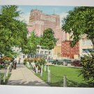 Schroeder Hotel From Fourth Ward Park,Milwaukee,Wis. postcard W.25