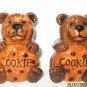 Brown Bear and Cookie Salt and Pepper Shakers
