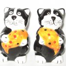 Cat Salt and Pepper Shakers