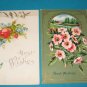 Roses and Birds German Greetings postcards G25