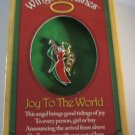 Christmas Wings and Wishes angel with trumpet pin
