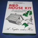 Wood birdhouse kit