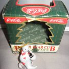 1998 Coca Cola Walrus sitting on ice cube with coke bottle