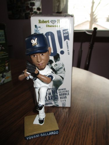 Yovani Gallardo 2012 Milwaukee Brewers  Bobblehead