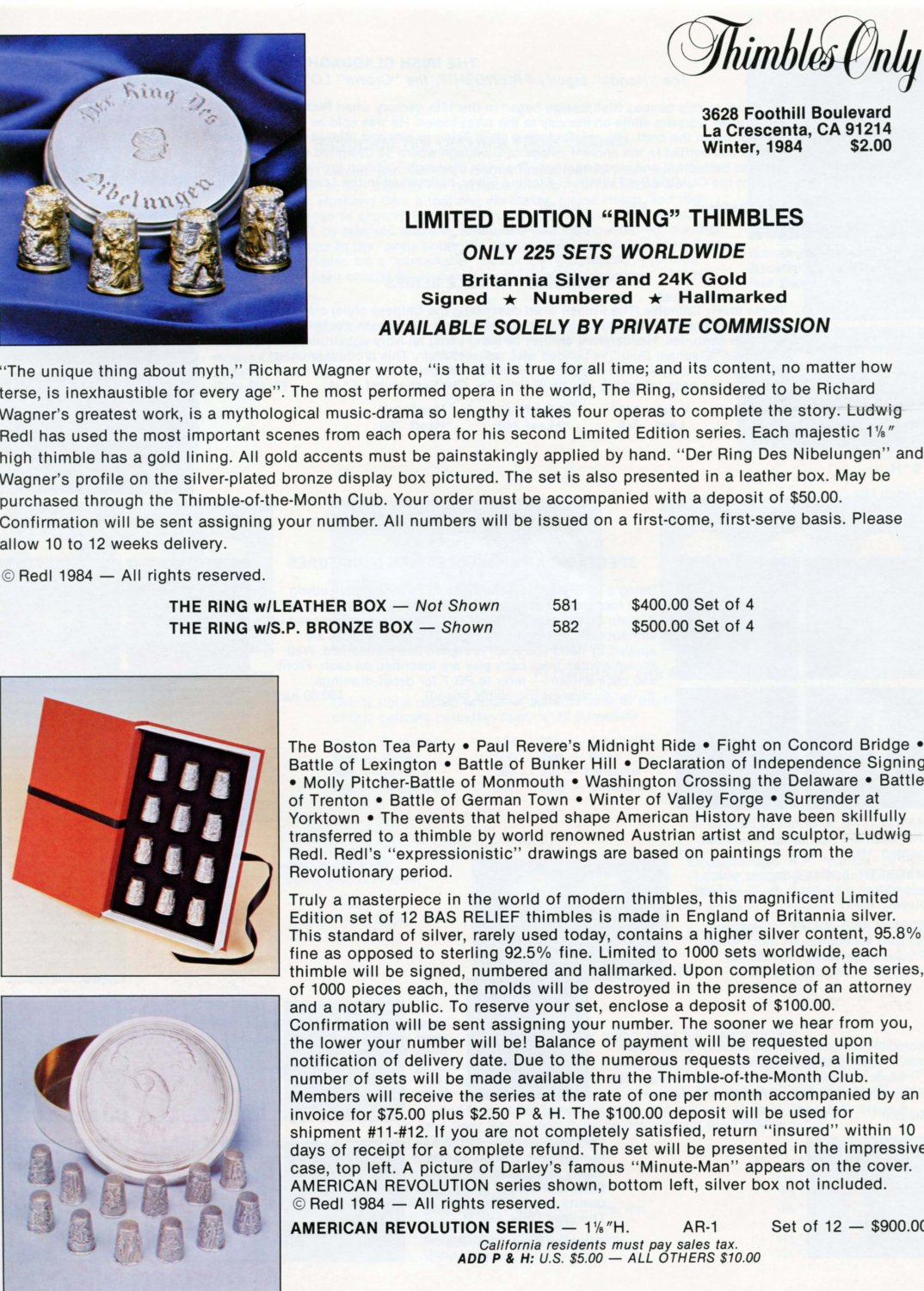 Thimbles 5 magazine issues all about thimbles with pictures