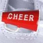 2pc Cheerleading Megaphone shoe charm set