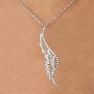 Austrian Crystal Wing Pendant WEDDING DAY JEWELRY SET