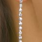 Crystal Diamond Shaped Austrian Crystal WEDDING DAY JEWELRY SET