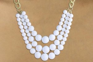 Sphere beaded Necklace & Earring set -W16551NE