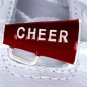 2pc Cheerleading Megaphone shoe charm set