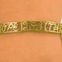 Christian "jesus" fish cross *LOVE HOPE FAITH* SILVER tone bracelet