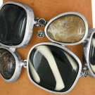 Animal Print Crystal Stones Bracelet