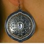 Necklace & earring set Gunmetal silver tone