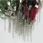 Wholesale lot 100pc Mix Organza Voile Ribbon Necklace Cords