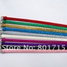 Wristband Wholesale lot 100pcs mix color 8mm wide PU Leather