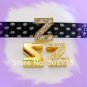 Wholesale lot Slide letters Charms 8mm Rhinestone Gold Alphabet