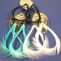 Wholesale lot Feather Earrings BUSINESS OPPORTUNITY 10 dozen 10 styles