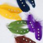 Wholesale lot hair Feather Extensions peacock grizzly earrings jewelry business