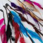 Wholesale lot hair Feather Extensions peacock grizzly earrings jewelry business