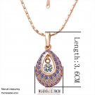 Necklace Fashion Jewelry 18K Gold GPR Crystal Rhinestone Free Shipping