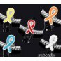 300pcs wholesale lot Enamel RIBBON Beads DIY Charm Bracelet