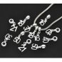 Number /Age Dangle DIY Beads Fit Charm Bracelet 250pcs free shipping
