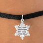 Snowflake Charm and Chain bracelet religious jewelry