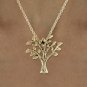 Tree Of Life Charm Necklace Silver plated FREE shipping