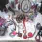 wholesale lot FASHION JEWELRY 20pcs sets bracelets necklaces earrings feathers
