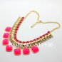 Chunky CANDY color resin Fashion Necklace fashion jewelry