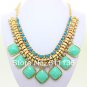Chunky Black CANDY color resin Fashion Necklace fashion jewelry