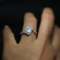 womens rings Sterling Silver 1.32 ct Valentines Day Jewelry Rings