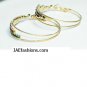 Christmas Fashion Hoop Earrings Multi-Colored Swarovski Crystal jewelry
