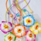 FASHION JEWELRY Hibiscus Flower Life Like Aloha NECKLACE necklaces