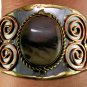 FASHION BRACELET Cuff Bracelet BROWN Lead Free Handmade