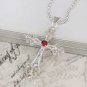 Sterling Silver Jewelry BEAUTIFUL CROSS Pendant Necklace womens accessories
