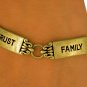 Antique Gold Finish INSPIRATIONAL word tile FASHION bracelets devotional jewelry